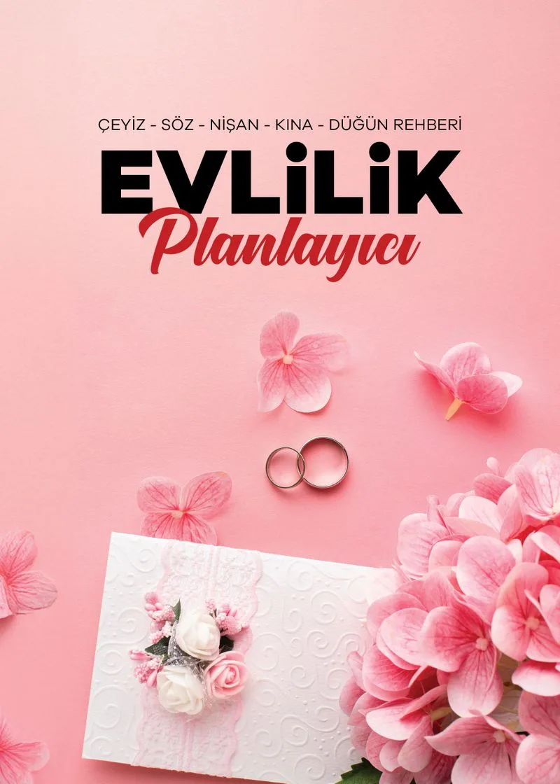 Evlilik Planlayıcı Çeyiz - Söz - Nişan - Kına - Düğün Rehberi