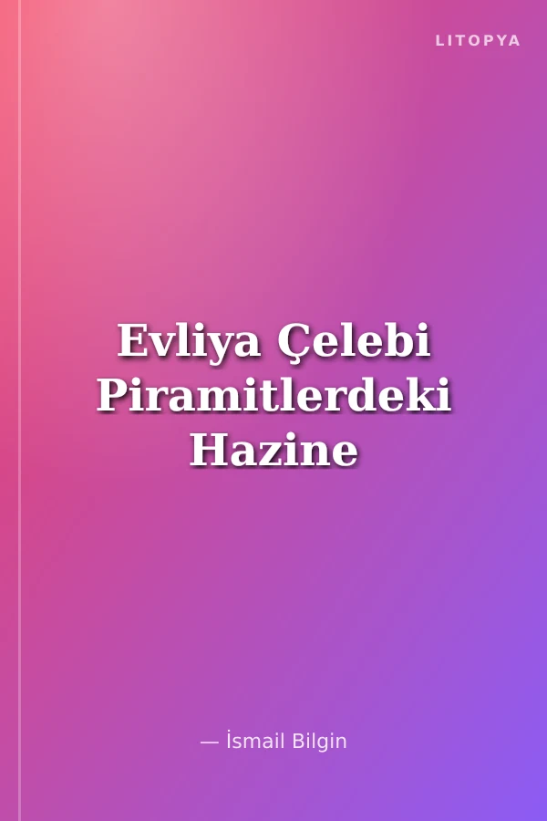 Evliya Çelebi Piramitlerdeki Hazine