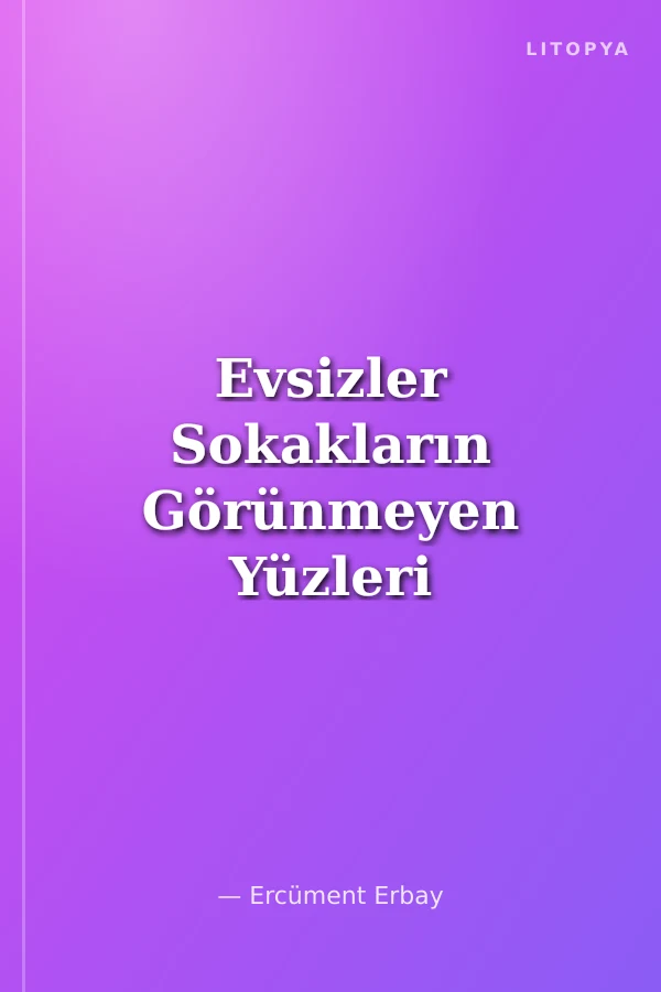 Evsizler Sokakların Görünmeyen Yüzleri