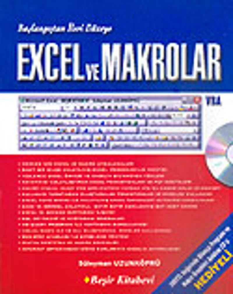Excel ve Makrolar / Başlangıçtan İleri Düzeye (Cd Ekli)