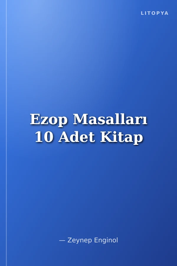 Ezop Masalları 10 Adet Kitap