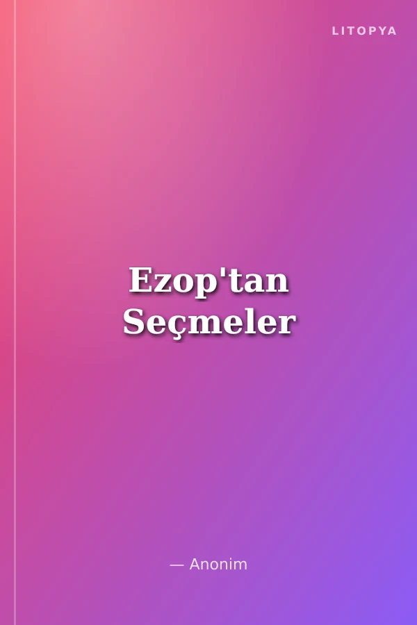 Ezop'tan Seçmeler