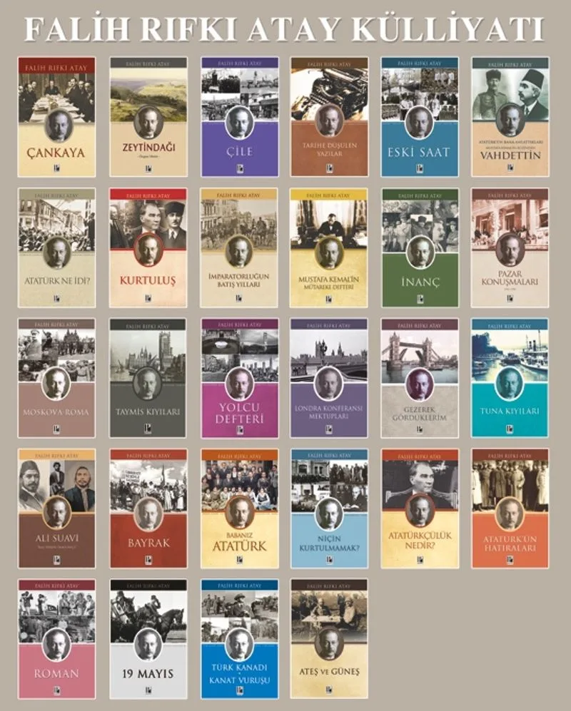 Falih Rıfkı Atay Seti (28 Kitap)