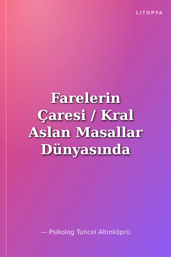 Farelerin Çaresi / Kral Aslan Masallar Dünyasında 4