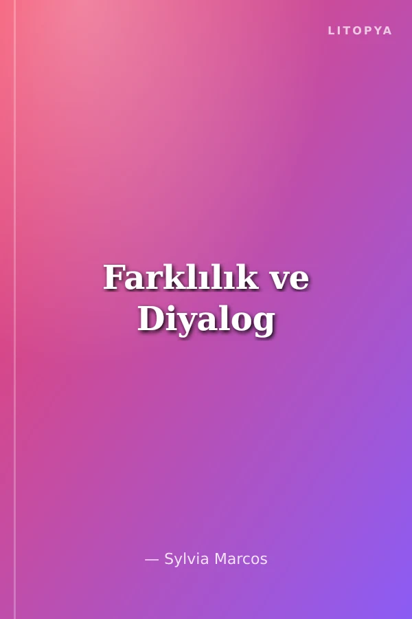 Farklılık ve Diyalog
