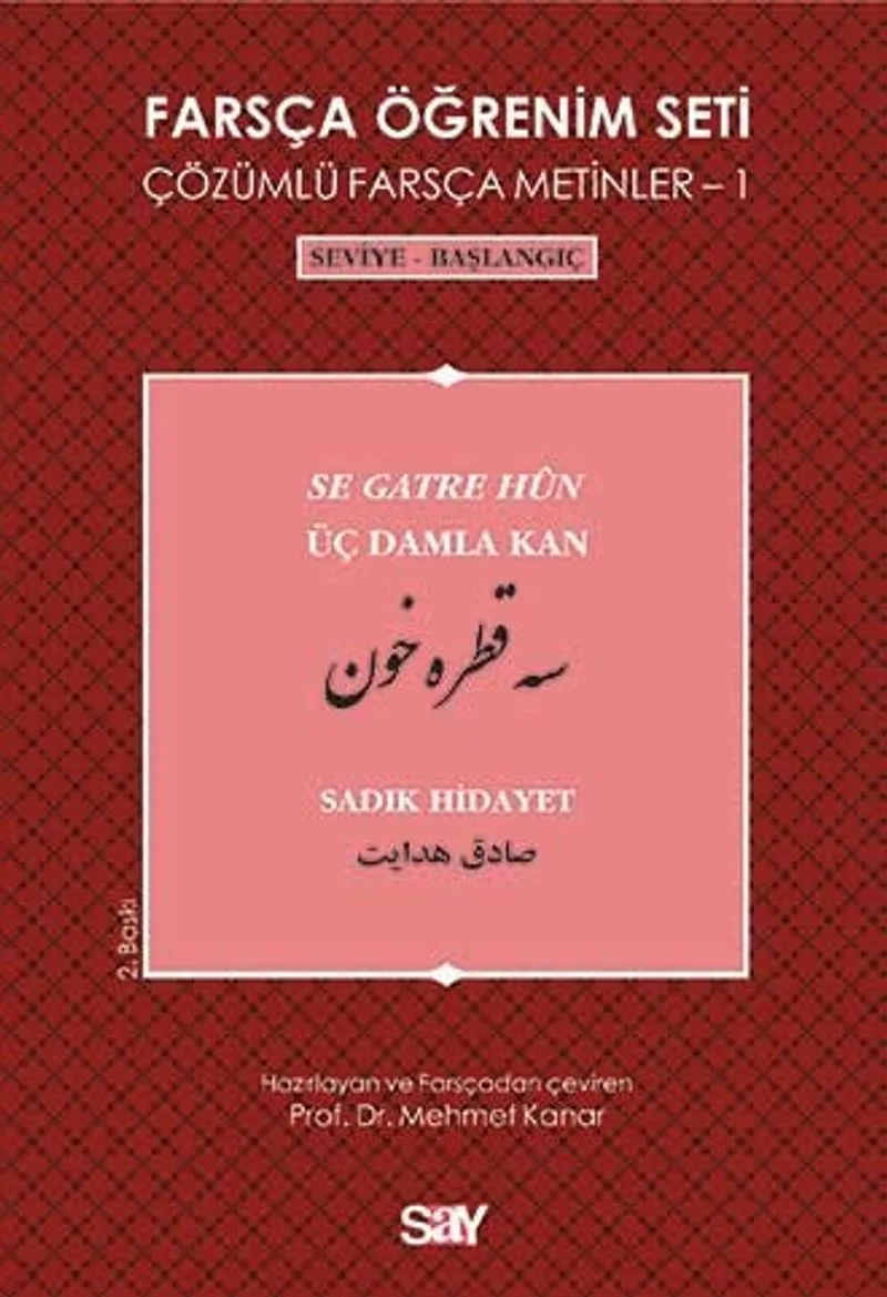 Farsça Öğrenim Seti 1 (Seviye-Başlangıç-Üç Damla Kan)