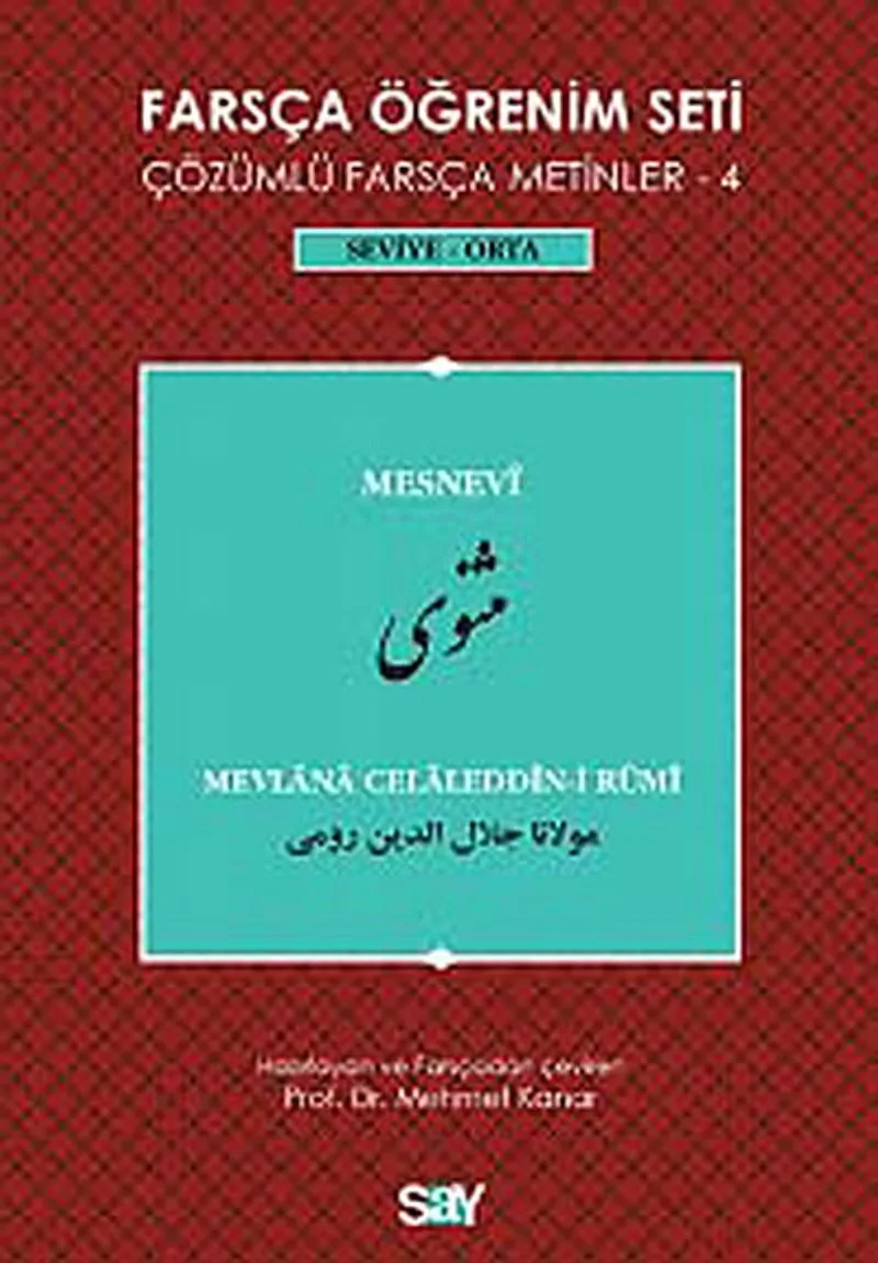 Farsça Öğrenim Seti 4 (Seviye Orta) Mesnevi