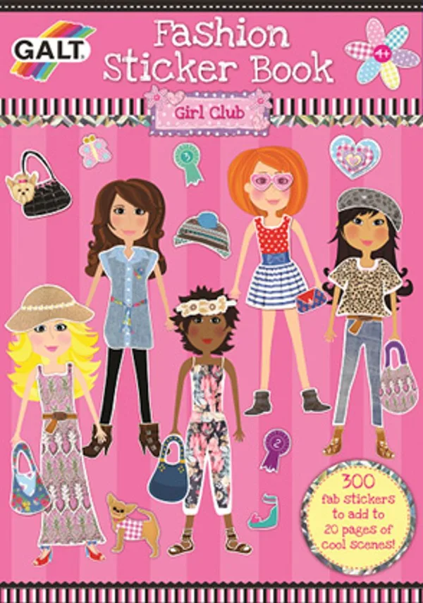 Fashion Sticker Book / Moda Dünyası Çıkartma Kitabı (4 Yaş+)