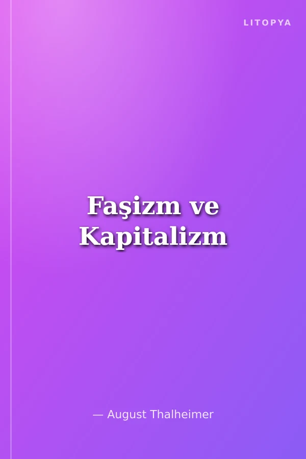 Faşizm ve Kapitalizm