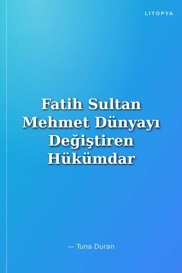 Fatih Sultan Mehmet Dünyayı Değiştiren Hükümdar