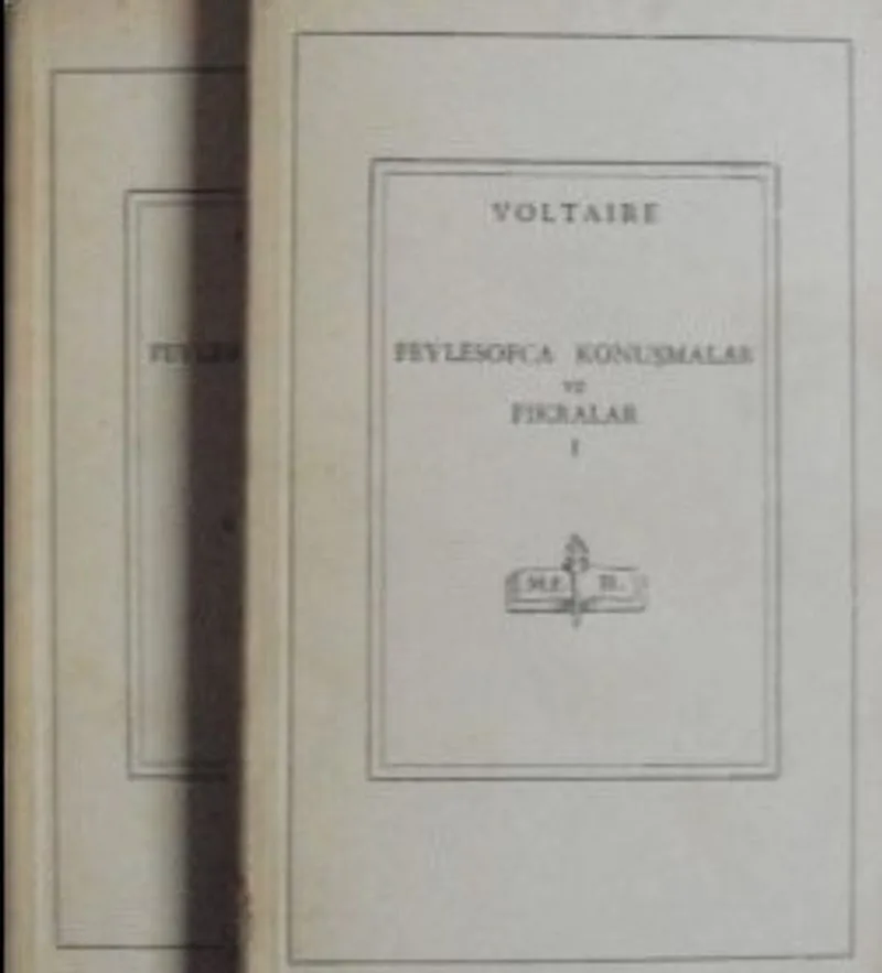 Feylesofça Konuşmalar ve Fıkralar &ndash; 2 cilt / 11-Z-218
