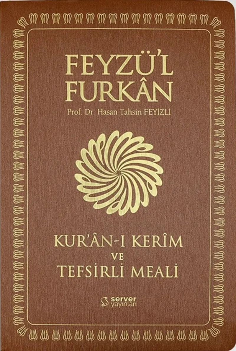 Feyzü'l Furkan Kur'an-ı Kerim ve Tefsirli Meali (Sempatik Cep Boy &ndash; İnce Cilt) Taba