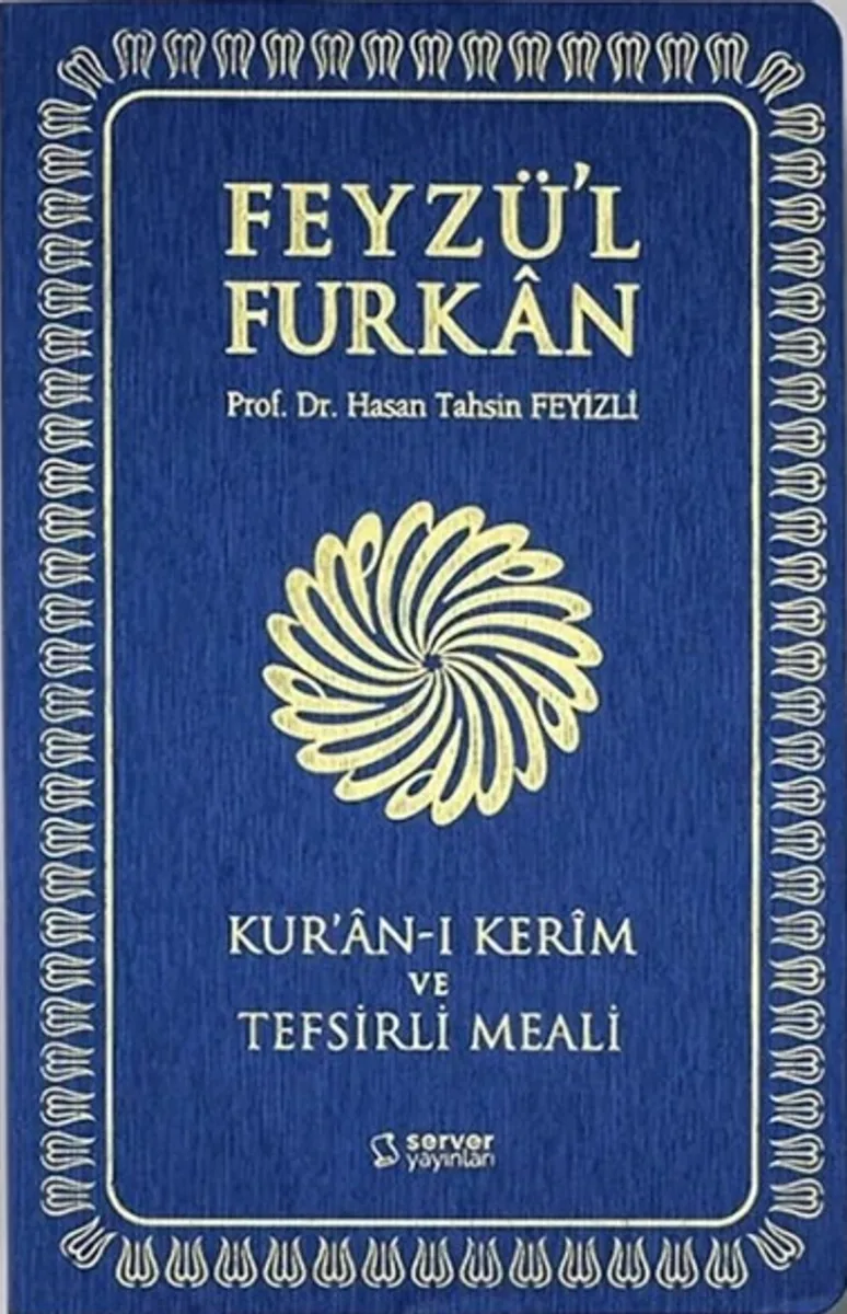 Feyzü'l Furkan Kur'an-ı Kerim ve Tefsirli Meali (Sempatik Cep Boy &ndash; İnce Cilt) Lacivert