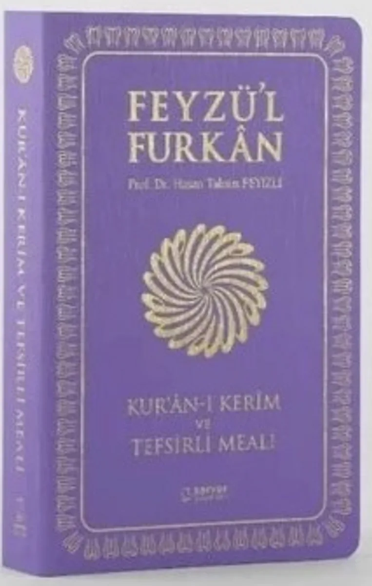 Feyzü'l Furkan Kur'an-ı Kerim ve Tefsirli Meali (Sempatik Cep Boy &ndash; İnce Cilt) Lila