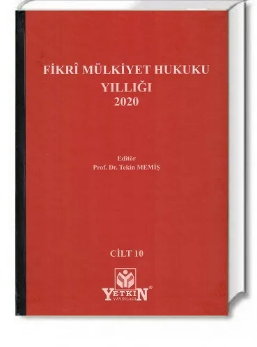 Fikrî Mülkiyet Hukuku Yıllığı 2020