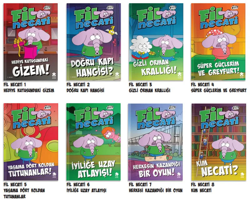 Fil Necati Seti (8 Kitap)