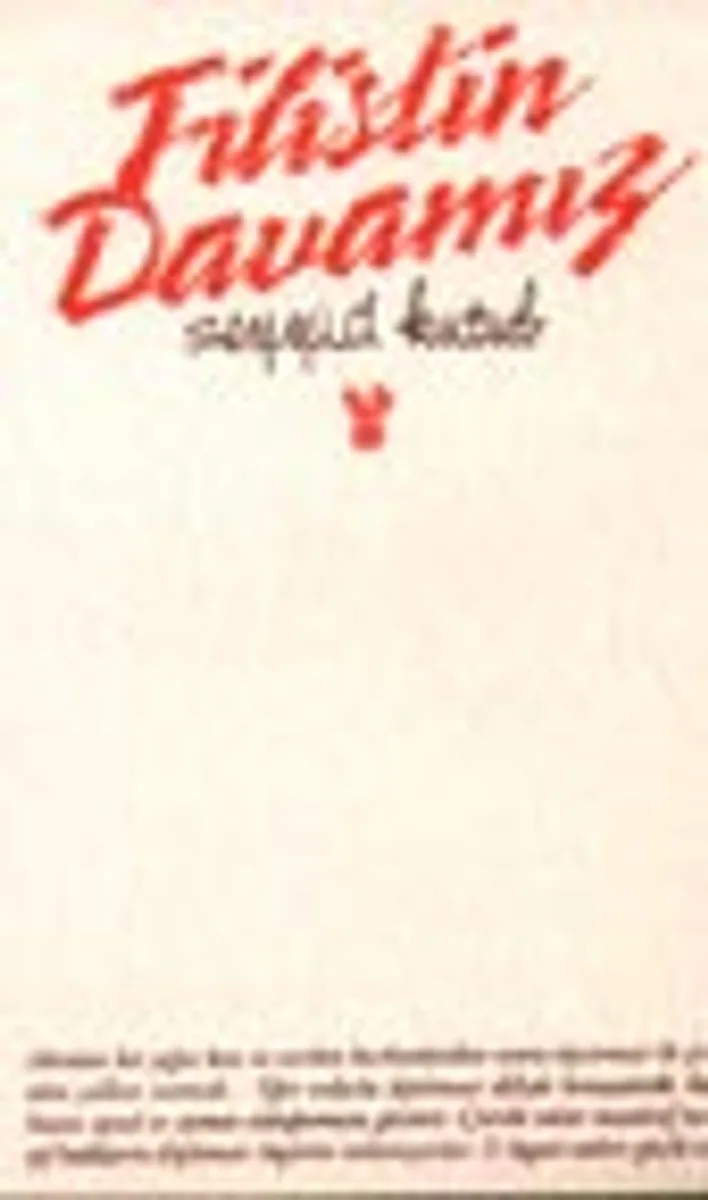 Filistin Davamız