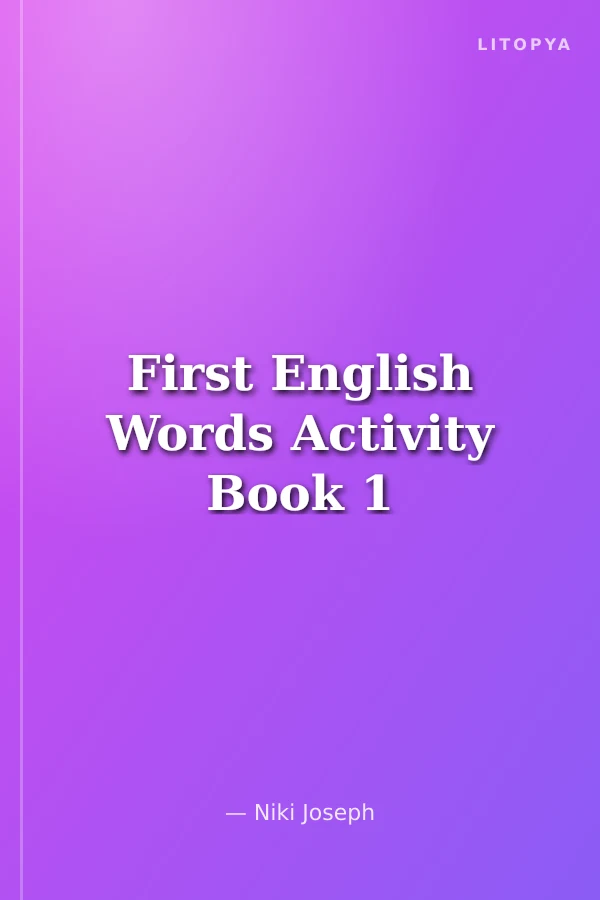 First English Words Activity Book 1
