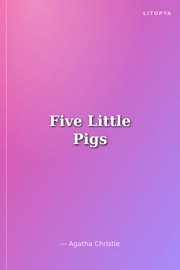 Five Little Pigs