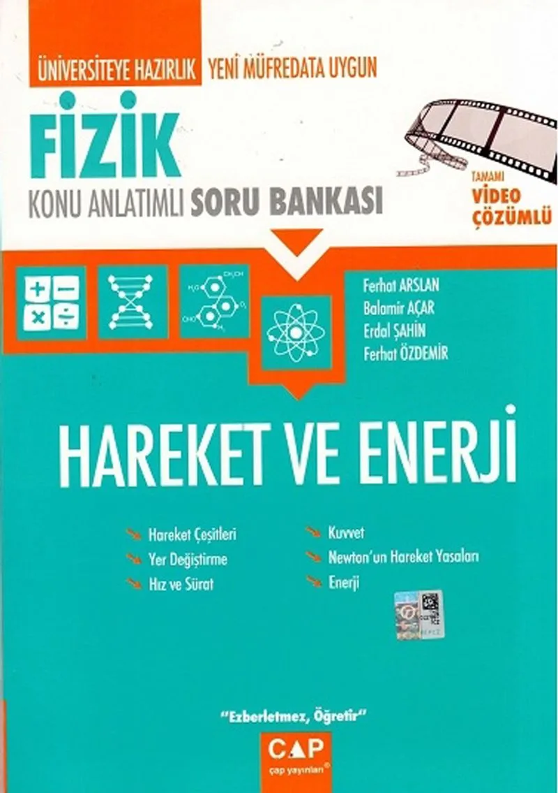 Fizik Hareket ve Enerji Konu Anlatımlı Soru Bankası