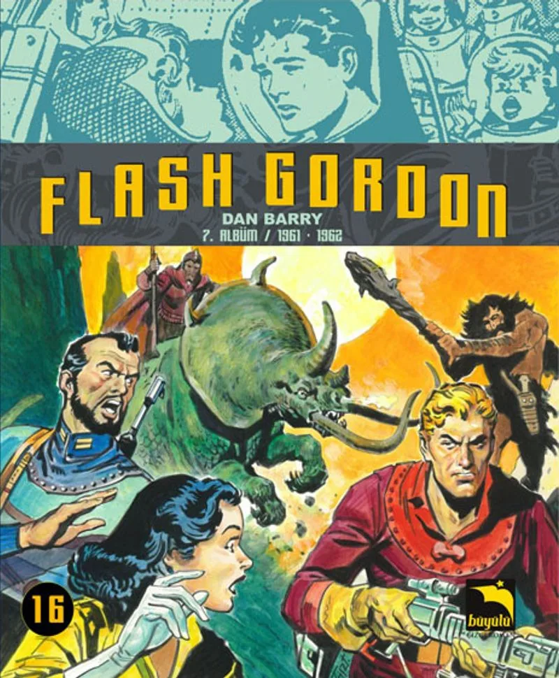 Flash Gordon Cilt:16. Cilt 7. Albüm 1961-1962