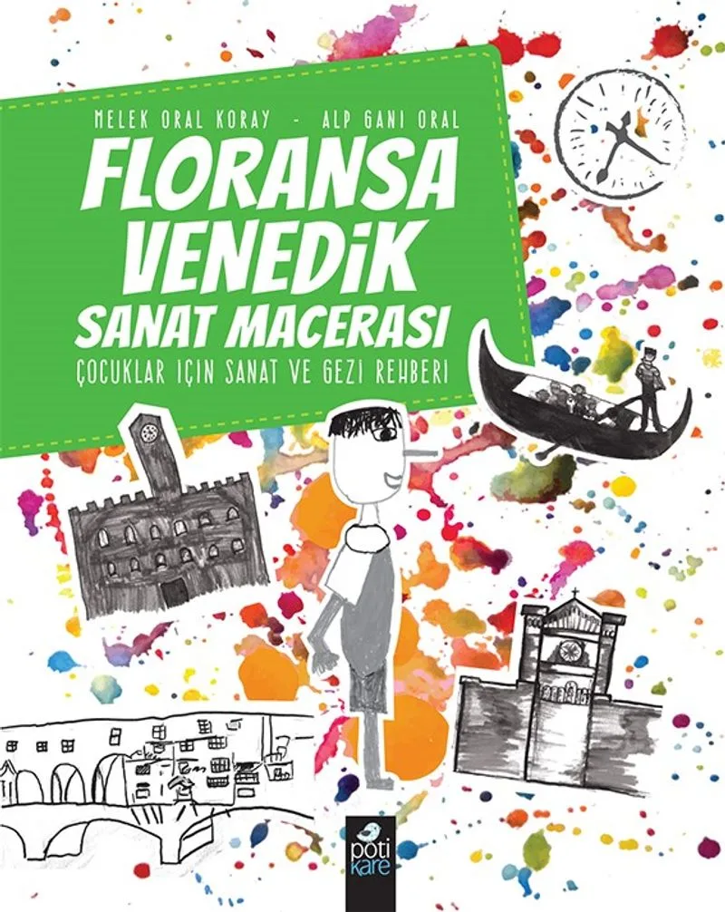 Floransa-Venedik Sanat Macerası Çocuklar İçin Sanat ve Gezi Rehberi