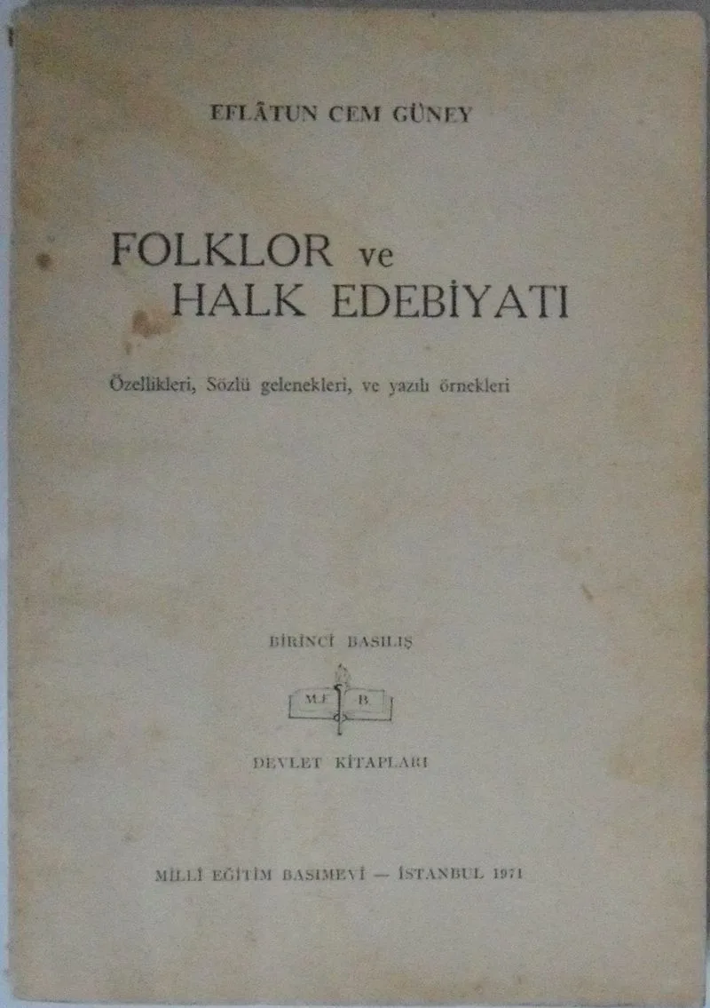 Folklor ve Halk Edebiyatı Kod: 7-H-9