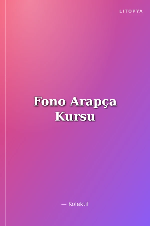 Fono Arapça Kursu