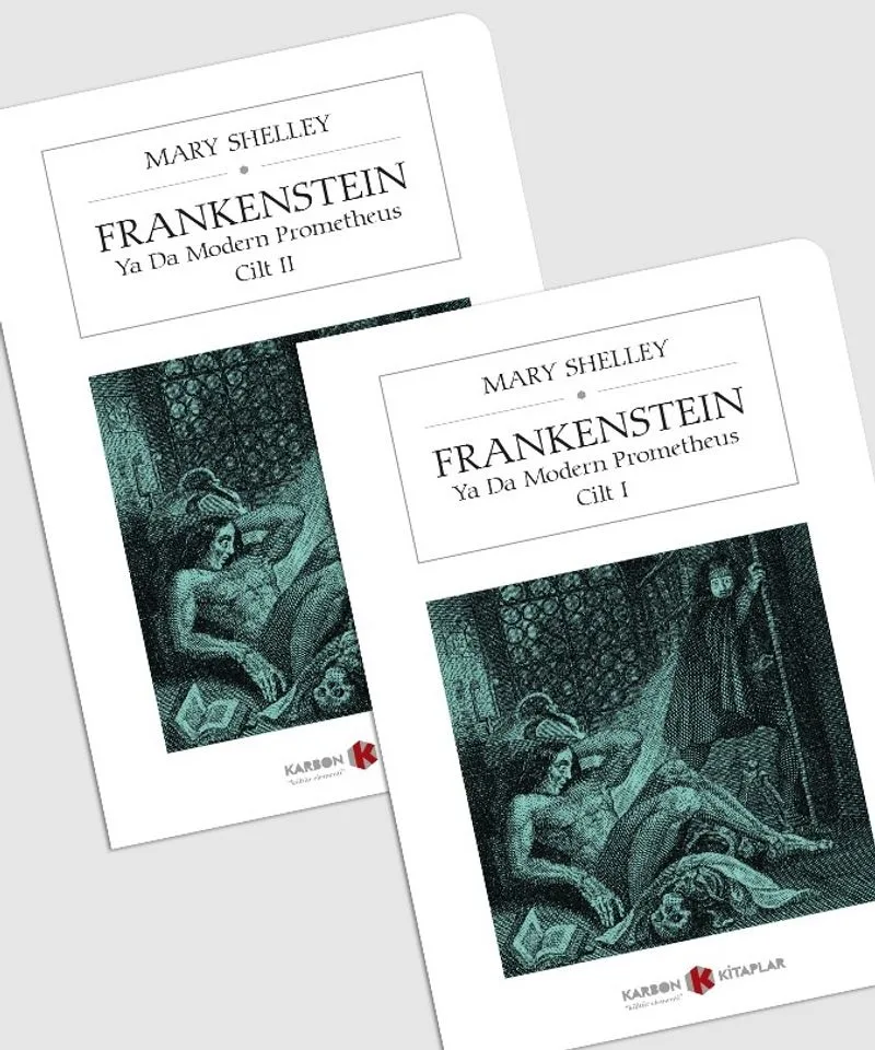 Frankenstein Ya Da Modern Prometheus (2 Cilt) (Cep Boy) (Tam Metin)