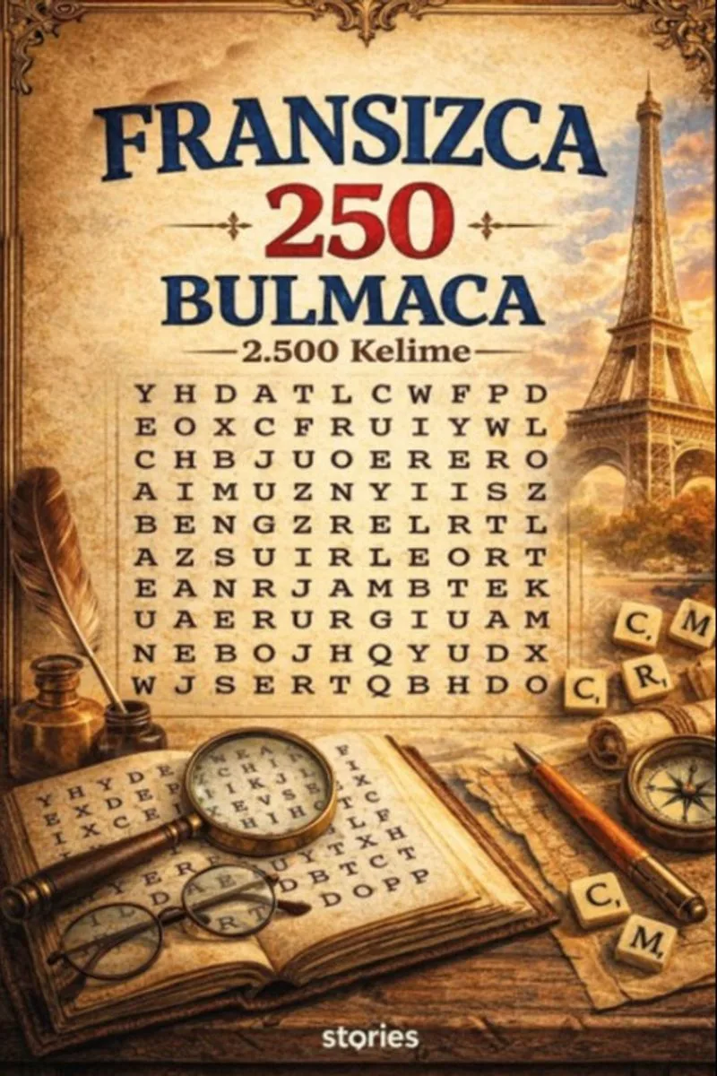 Fransızca 250 Bulmaca -2,500 Kelime-