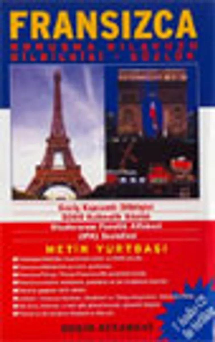 Fransızca Konuşma Kılavuzu Dilbilgisi Sözlük+7 CD