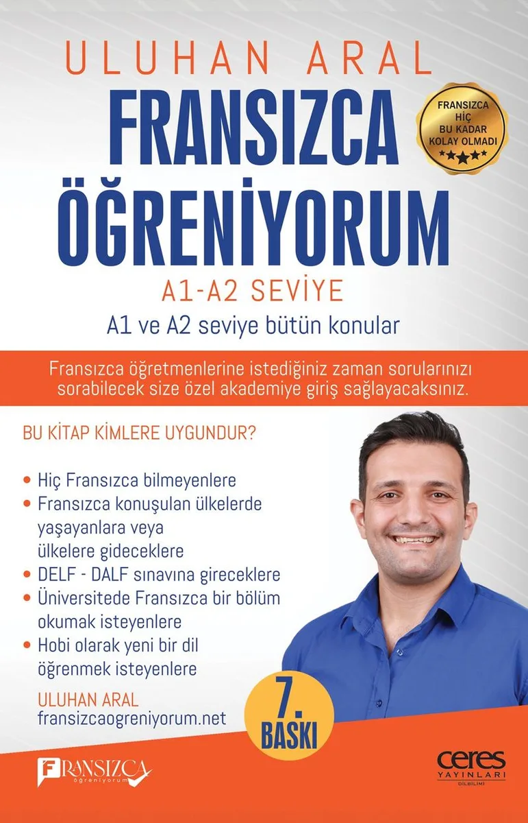 Fransızca Öğreniyorum A1 ve A2 Seviye Bütün Konular