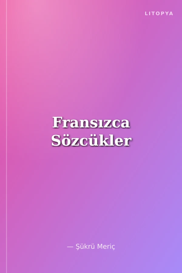 Fransızca Sözcükler