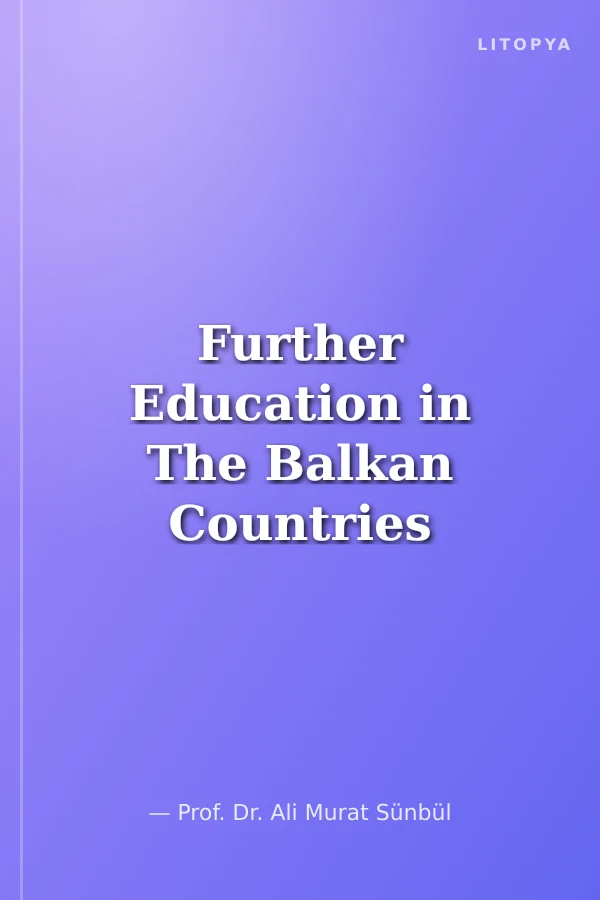Further Education in The Balkan Countries Volume-1