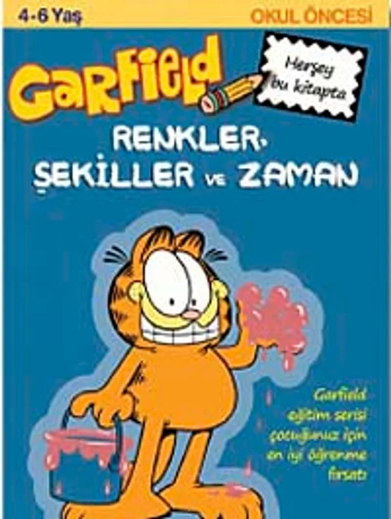 Garfield Renkler Şekiller ve Zaman