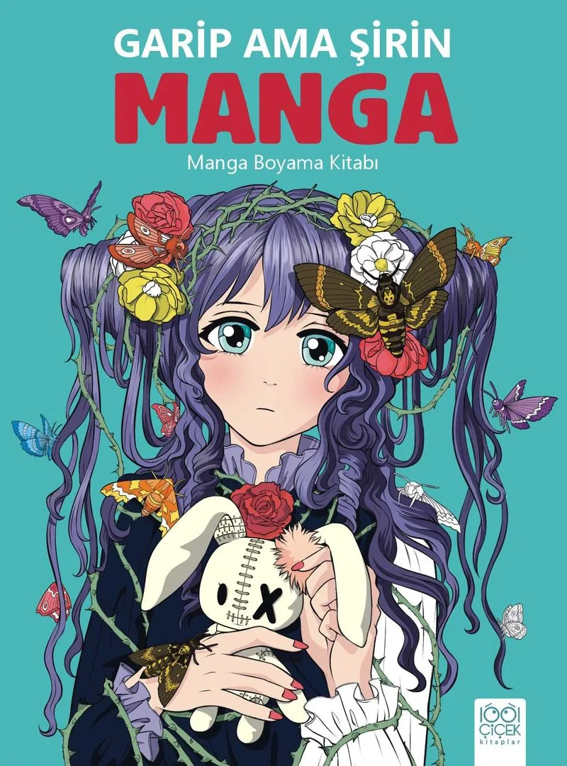 Garip Ama Şirin Manga Manga Boyama Kitabı