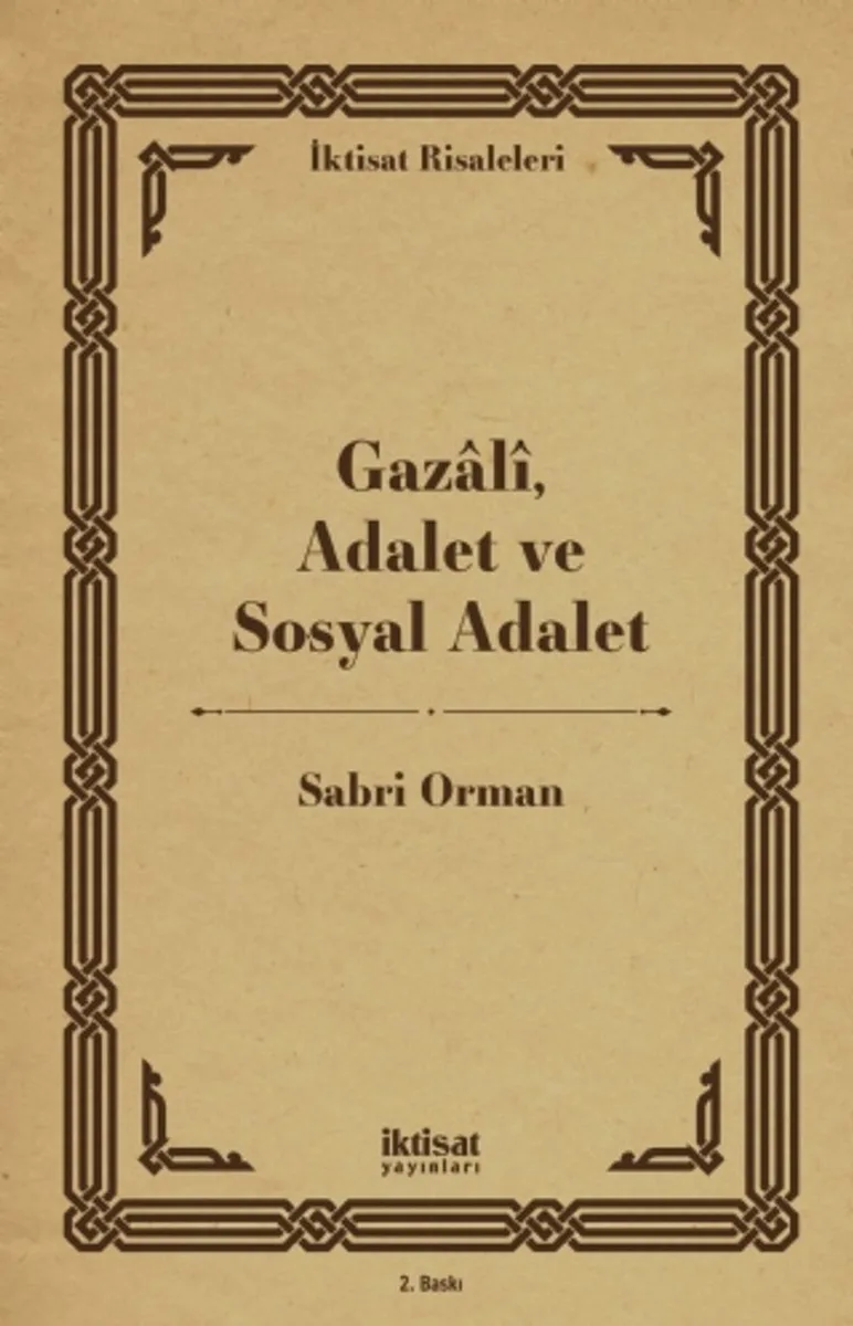 Gazali, Adalet ve Sosyal Adalet