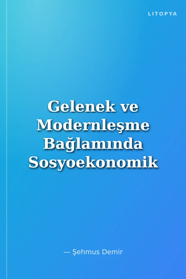 Gelenek ve Modernleşme Bağlamında Sosyoekonomik Kimlikler: Mardin Örneği