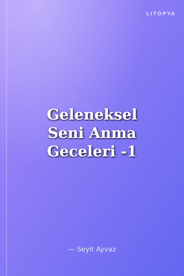 Geleneksel Seni Anma Geceleri -1