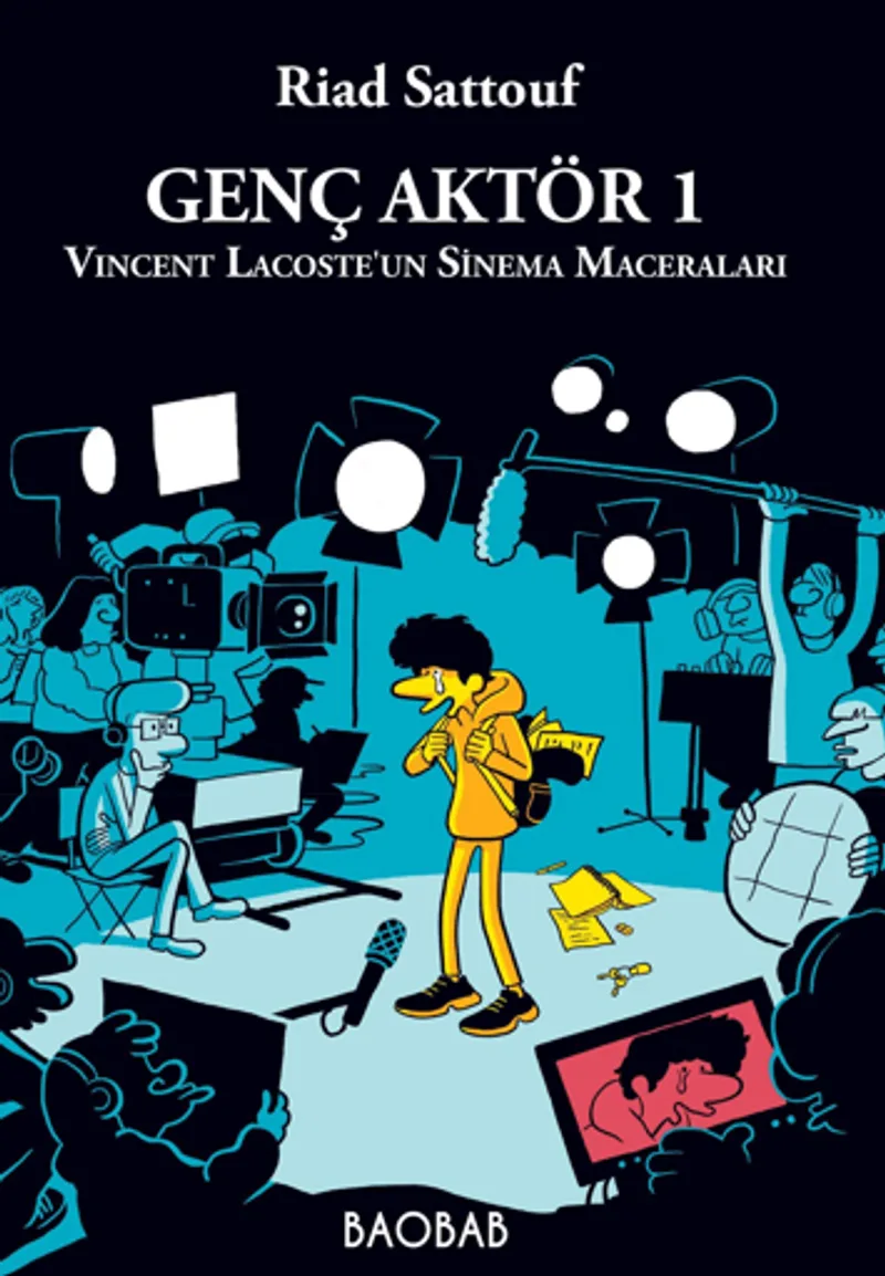 Genç Aktör 1: Vincent Lacoste'un Sinema Maceraları (Çizgi Roman)