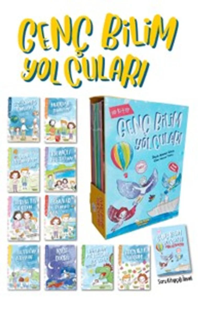 Genç Bilim Yolcuları Serisi Takım (10 Kitap)
