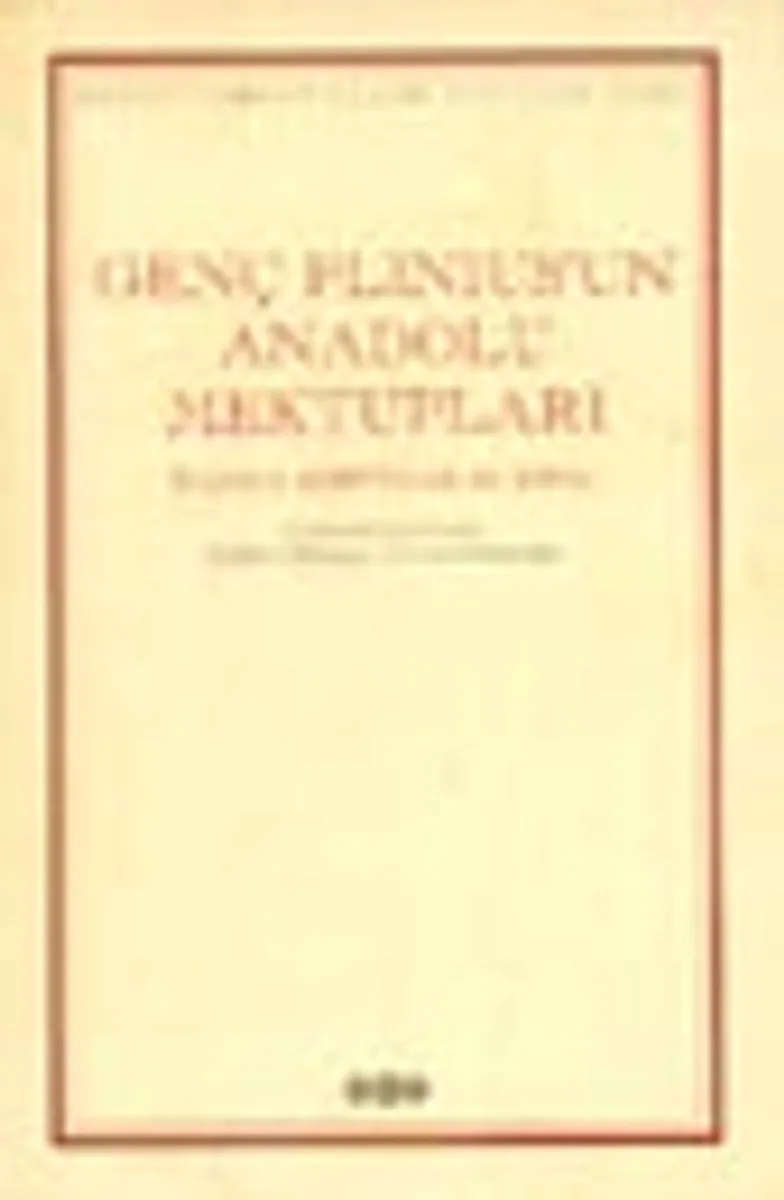 Genç Plinius'un Anadolu Mektupları
