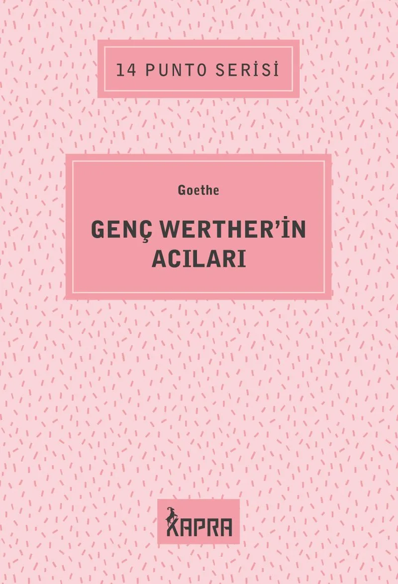 Genç Werther'in Acıları / 14 Punto Serisi