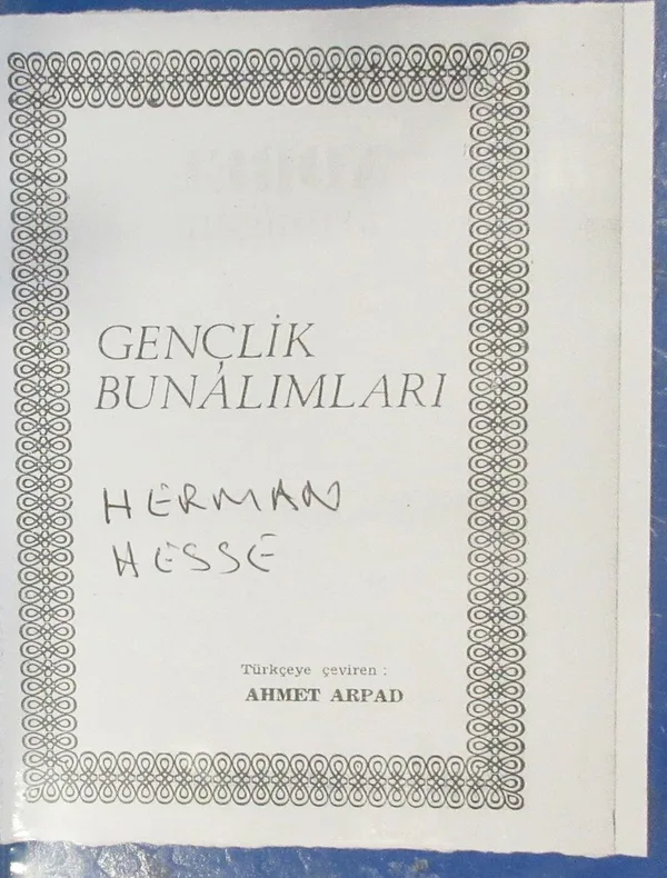 Gençlik Bunalımları (2-F-43)