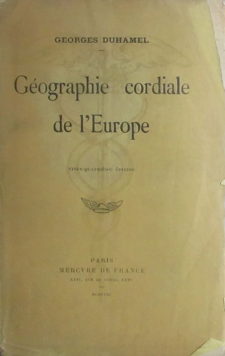 Geographie Cordiale de l'Europe (4-D-28)