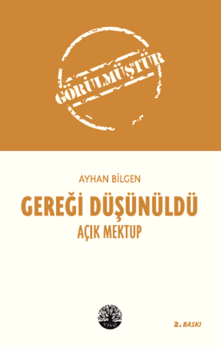 Gereği Düşünüldü Açık Mektup