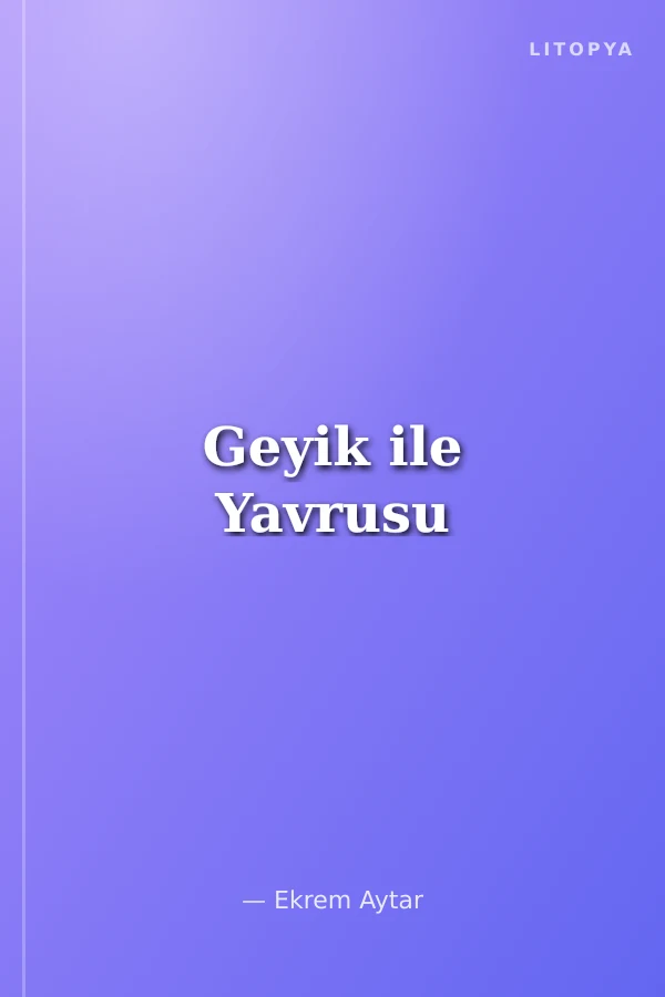 Geyik ile Yavrusu
