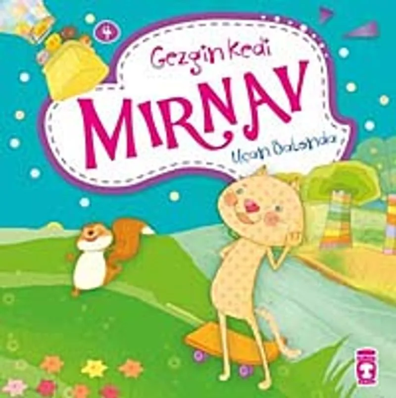 Gezgin Kedi Mırnav Uçan Balonda -4
