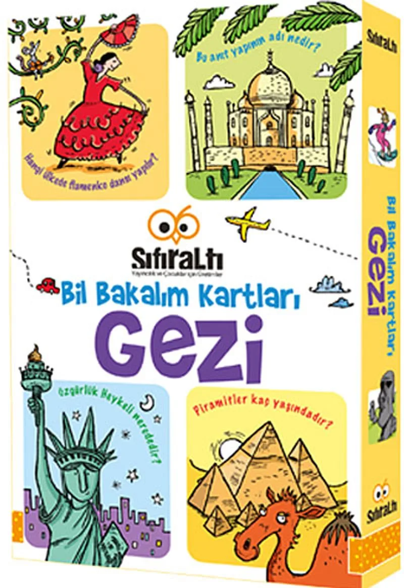 Gezi Bil Bakalım Kartları (50 Kart)