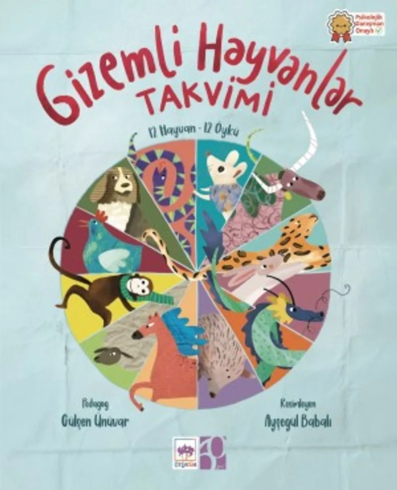Gizemli Hayvanlar Takvimi 12 Hayvan - 12 Öykü